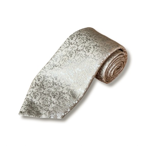 Wedding Paisley Tie (Ivory)